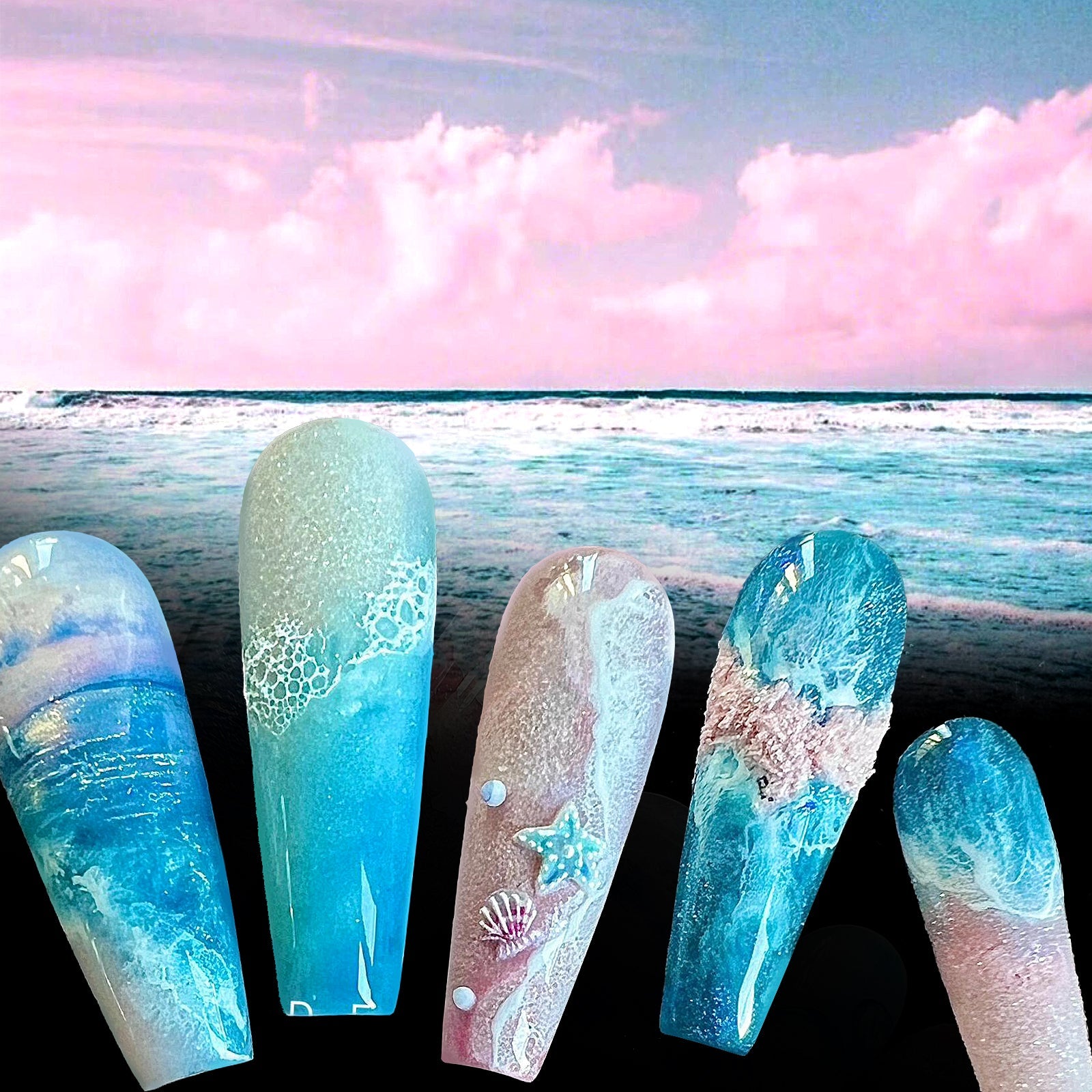 Conception d'ongles personnalisée (équilibre)